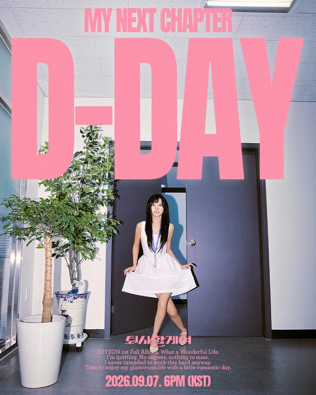 (G)I-DLE's Soyeon Makes Solo Comeback After 5 Years and 2 Months... First Full-Length Album 'The Best Life' Out Today (7th) at 6 PM