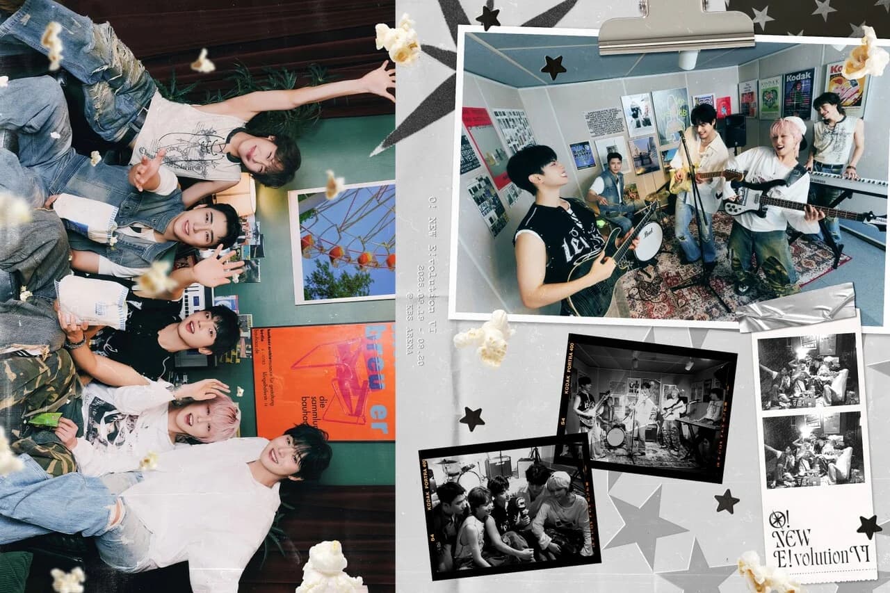 ONEWE Unveils Concept Photos for Solo Concert 'O! NEW E!volution VI'... "Free-Spirited Charm, Five Members, Five Colors"