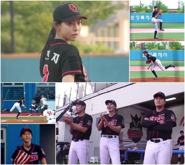 'Queen of Baseball 2' Kim Min-ji Boasts 0.00 ERA 'Miss Zero' in Second Start Against Goyang Special City... Black Queens Aim to Escape Two-Game Losing Streak and Chase Fifth Win