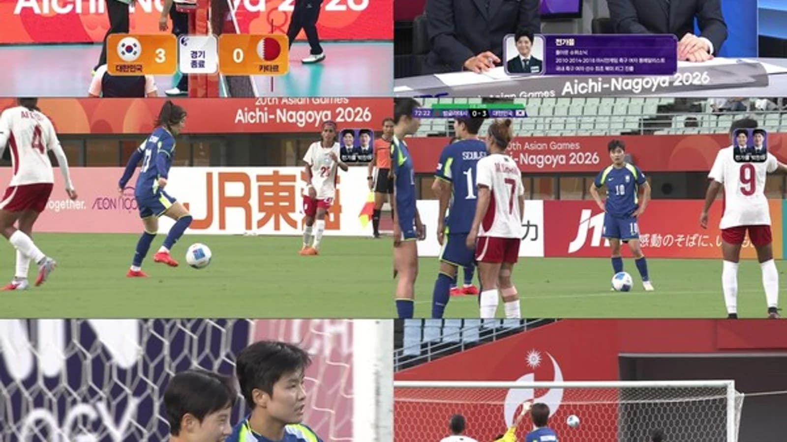 Asian Games: Women's Volleyball Sweeps Qatar 3-0, Women's Football Crushes Bangladesh 6-0... Korea's Winning Streak Signals Momentum