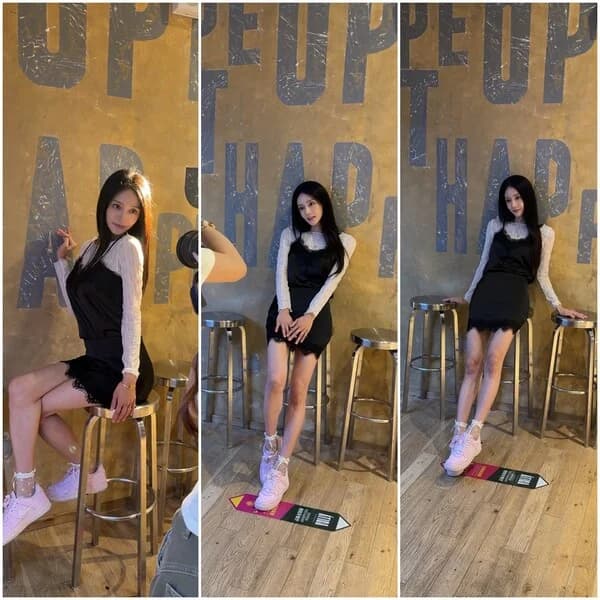 Choi Yeon-cheong Reveals Behind-the-Scenes of 'Ice Princess' Photoshoot in Shanghai — See-Through Shirt and Black Lace Exude Sophisticated Charm