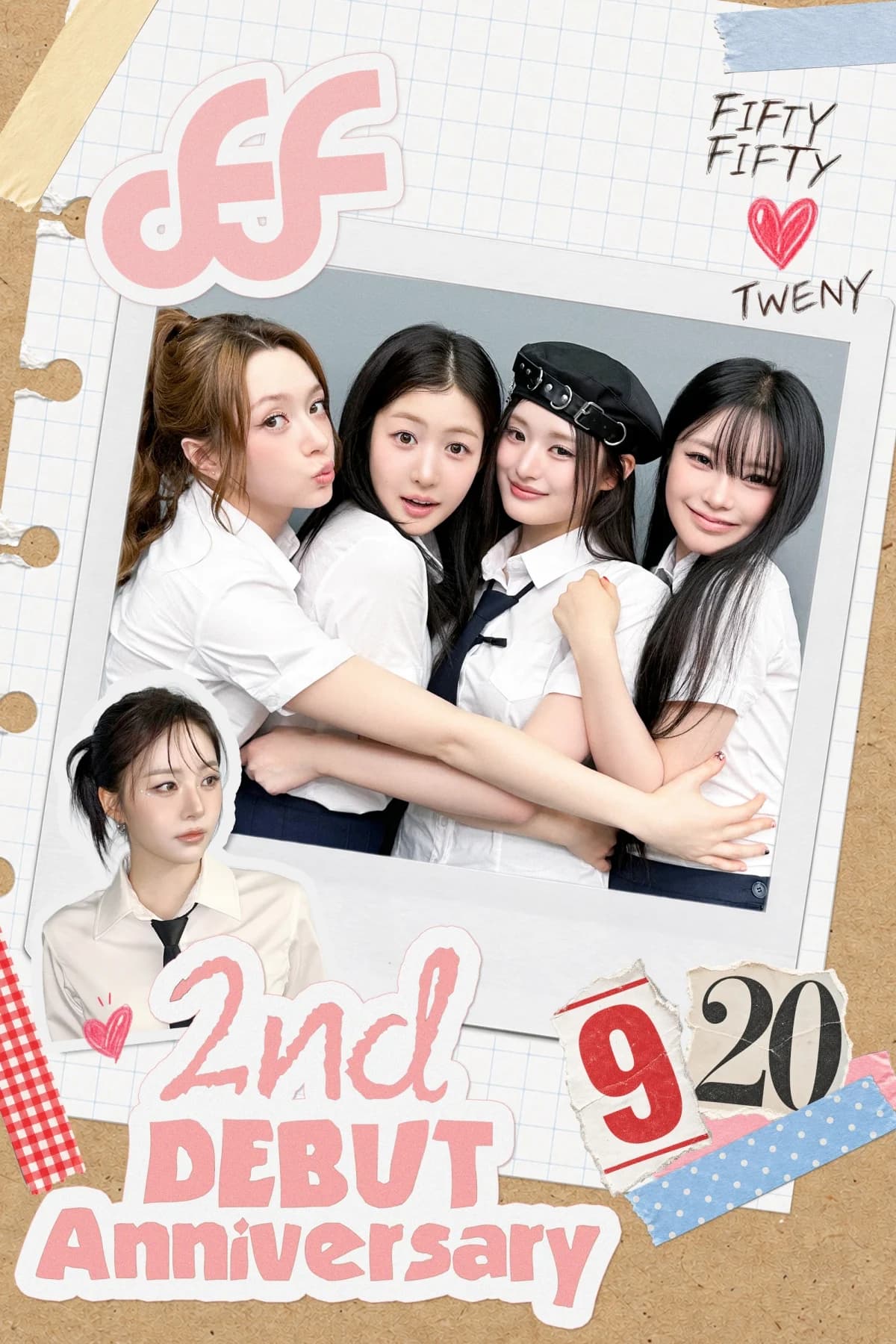 FIFTY FIFTY Marks 2nd Debut Anniversary with Live Broadcast for Fans TWENNY… "Let's Stay Together"