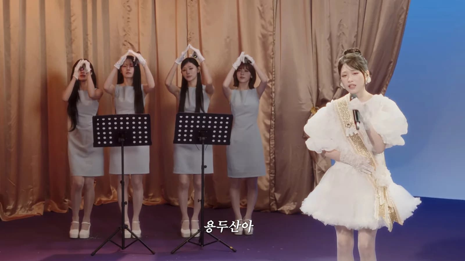 RESCENE's Zena Bridges Generations with Chuseok Trot Medley... From 'Yongdusan Elegy' to 'Choheon'