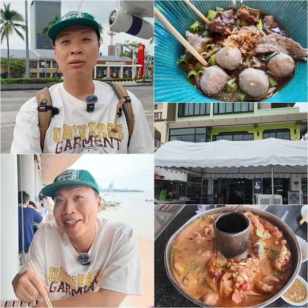 Lee Sang-jun Takes on a Day-Trip Food Tour in Pattaya, Conquering 8 Restaurants in 24 Hours