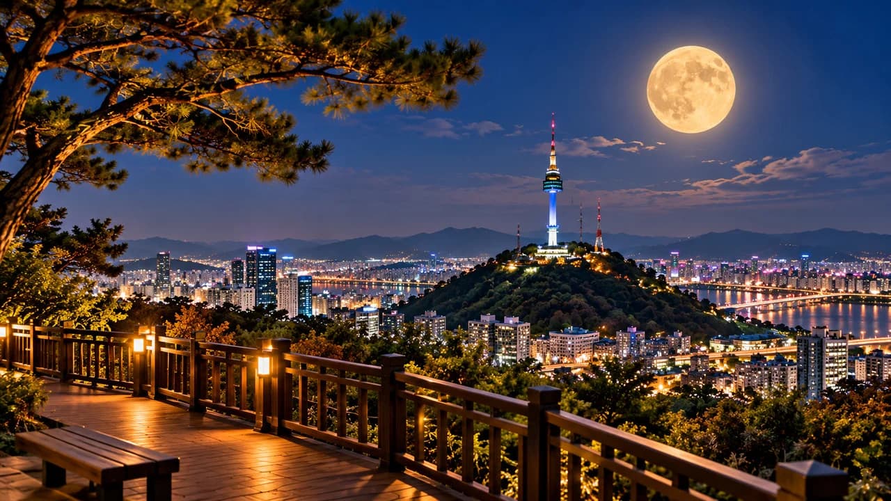 Where to See the Chuseok Full Moon… 15 Moon-Viewing Spots in Seoul, Gyeonggi, and Incheon