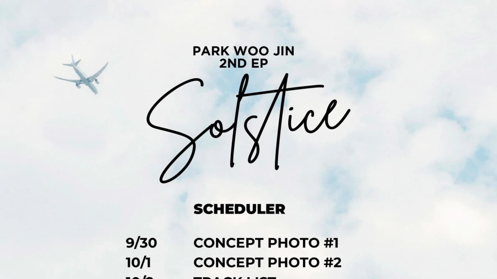 Park Woo-jin to Release Second EP 'Solstice' on October 13... First Comeback Since Joining Paramusic