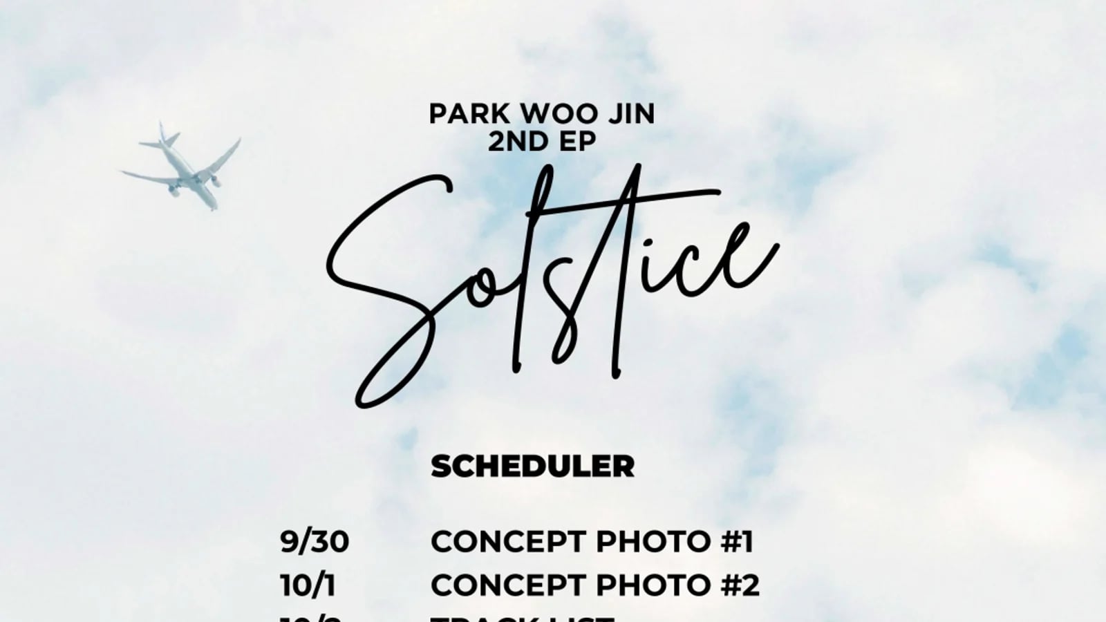 Park Woo-jin to Release Second EP 'Solstice' on October 13... First Comeback Since Joining Paramusic