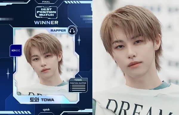 KO1KEYZ's Towa Tops UPICK Global Rapper Vote, Beating BTS's Suga and RIIZE's Sungchan