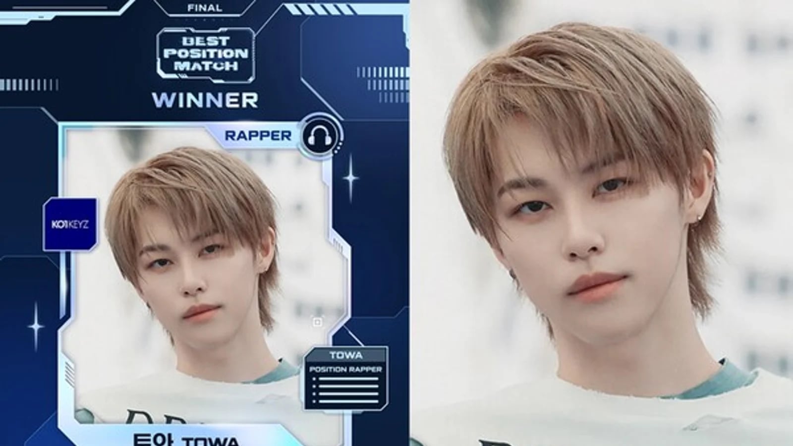 KO1KEYZ's Towa Tops UPICK Global Rapper Vote, Beating BTS's Suga and RIIZE's Sungchan