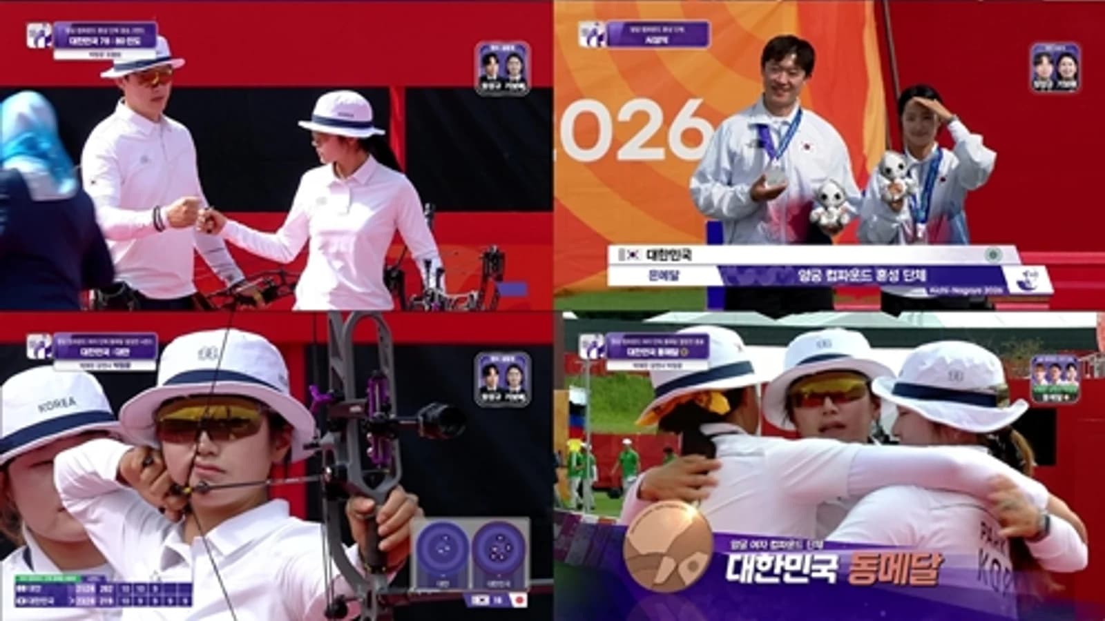 South Korea Defeats China 2-1 to Reach Asian Games Football Final... Chasing Fourth Straight Title, Archery Adds Silver and Bronze Medals (Roundup)