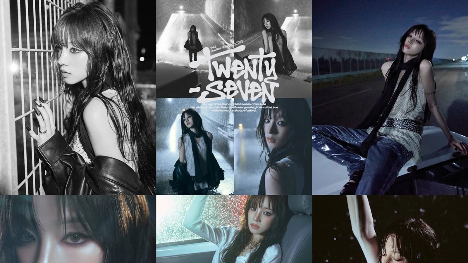 (G)I-DLE's Yuqi Unveils Final Concept Photos for 2nd Mini Album '二十七(27)' — Striking Transformation with Solitary Beauty in the Rain
