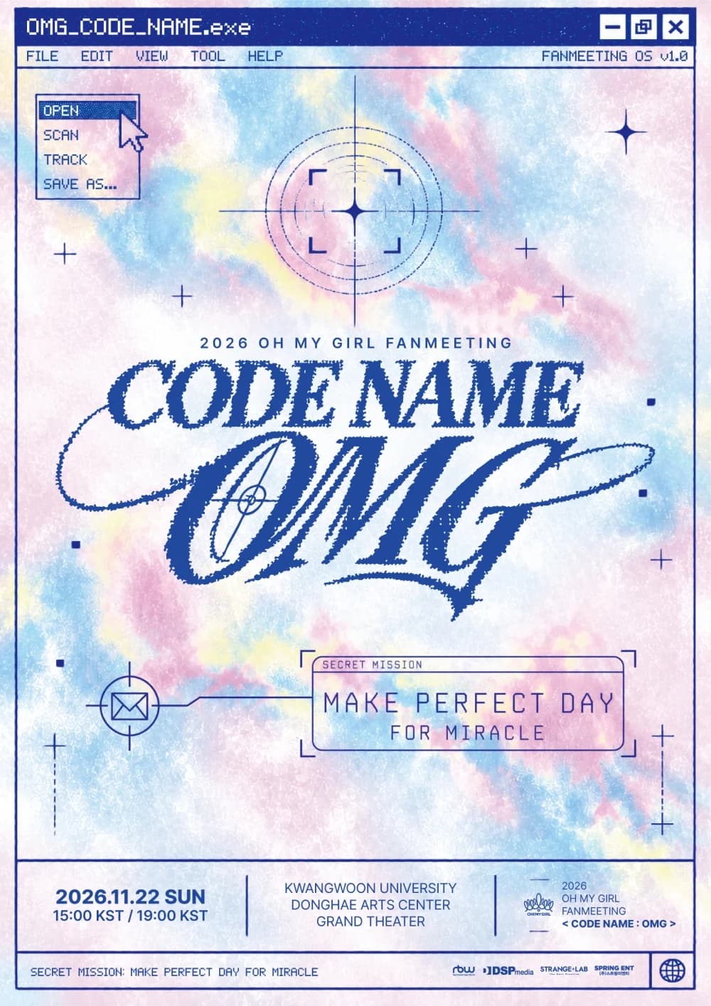 Oh My Girl to Hold Solo Fan Meeting 'CODE NAME: OMG' on November 22... Hyojung, Mimi, Seunghee, and Yubin Transform into 'Secret Agents'