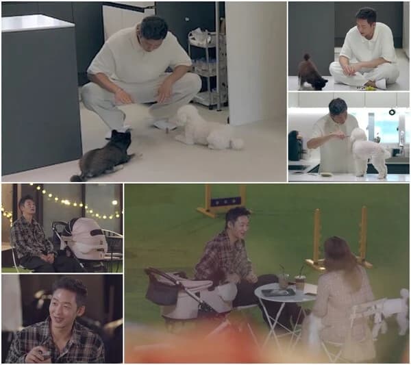 Lee Tae-sung Goes on a Dog Cafe Blind Date with His Pets Mond and Kao... "I Think We've Met Before," Mentioning a Past Connection ('Groom's Class 2')