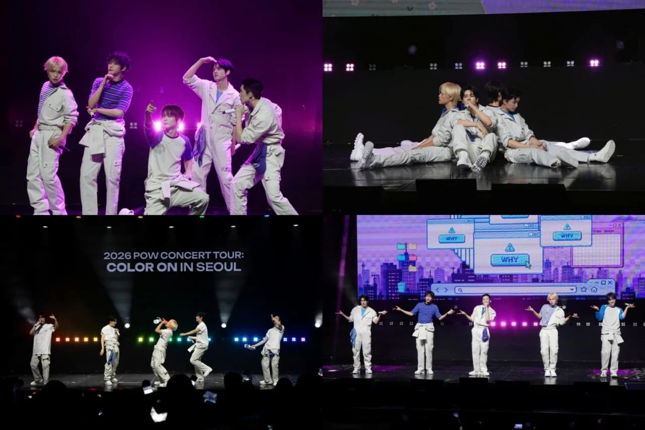 POW Wraps Up '2026 Color On' Seoul Concert to Great Success… New Single 'Love Again' Released and European Tour Underway