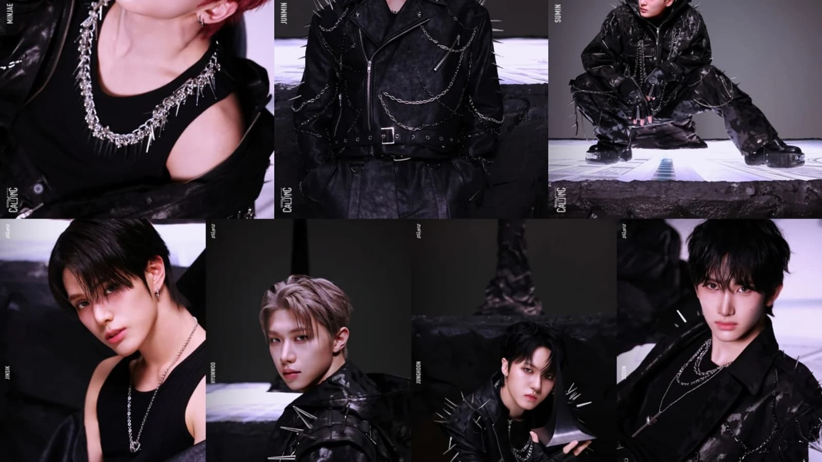 xikers Unveils Concept Poster for 'ROUTE ZERO : The CALLING'... Comeback Anticipation Rises with Intense Black Mood