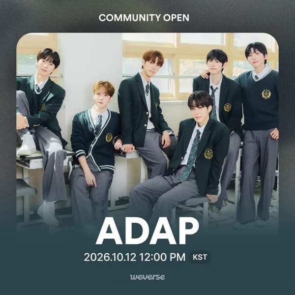ADDB to Open Weverse Community Ahead of November 5 Debut, Creating a Channel for Global Fan Communication