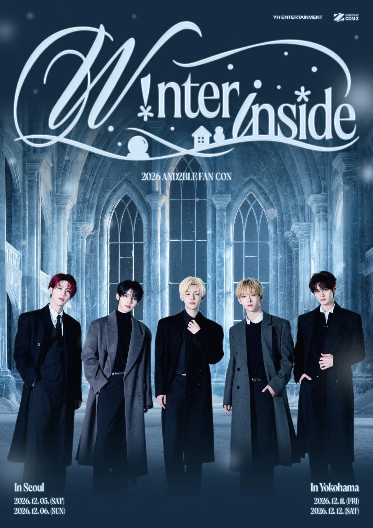 AND2BLE to Hold December Fan-Con 'Winter Inside' in Seoul and Yokohama... Anticipation Builds for Mini Album Vol. 2 Comeback on the 27th