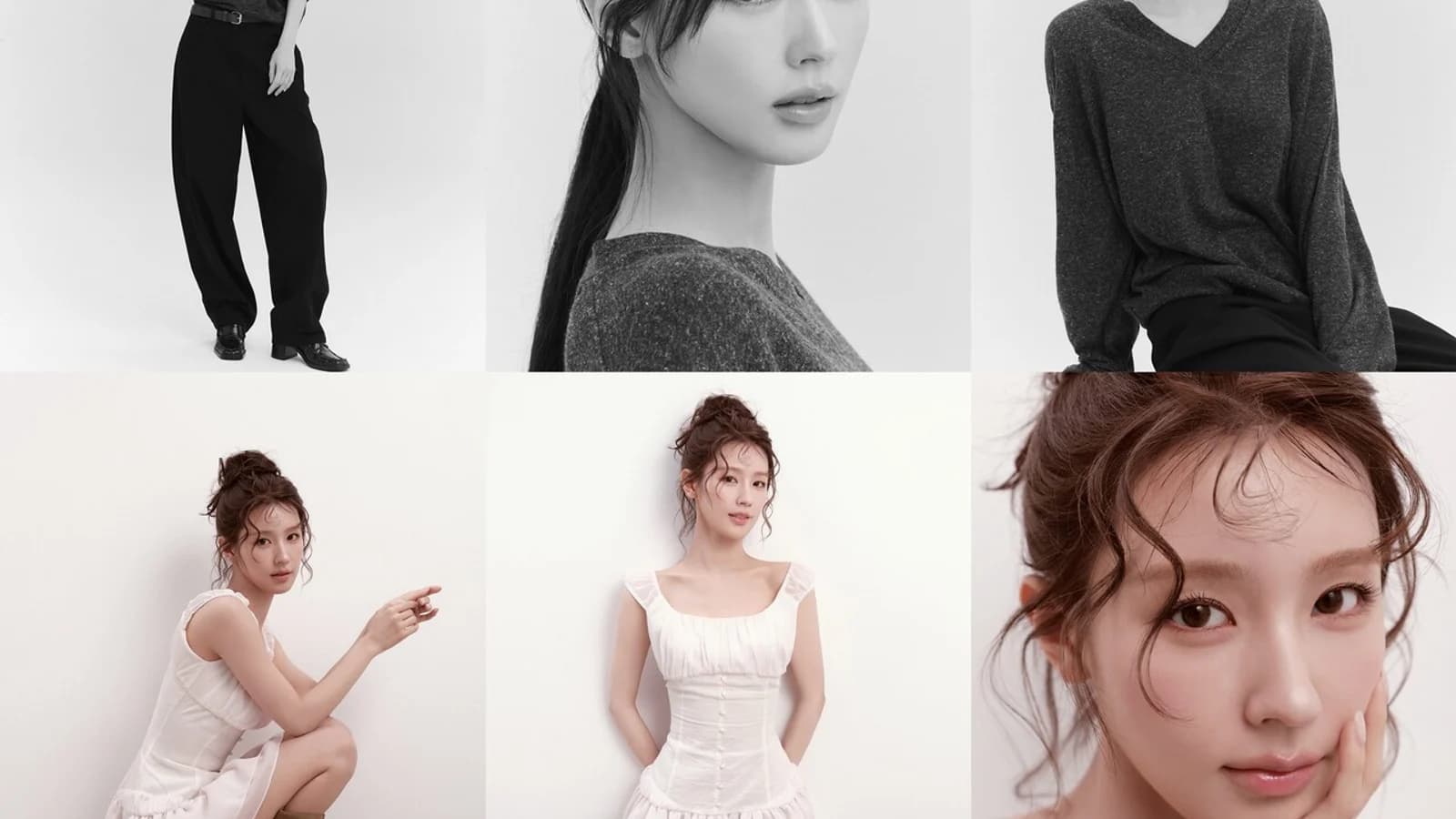 (G)I-DLE's Miyeon Reveals New Profile Pictures... Bobbed Hair and White Dress Complete Her 'Chameleon-Like Charm'
