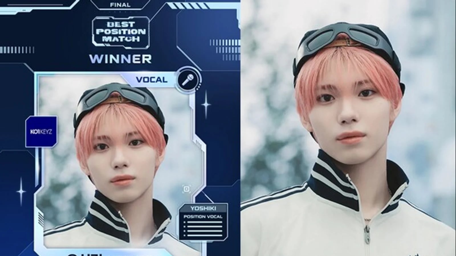 KO1KEYZ Yoshiki Tops UPICK 'Best Position Vocal' Vote... Times Square Billboard Ad as Prize