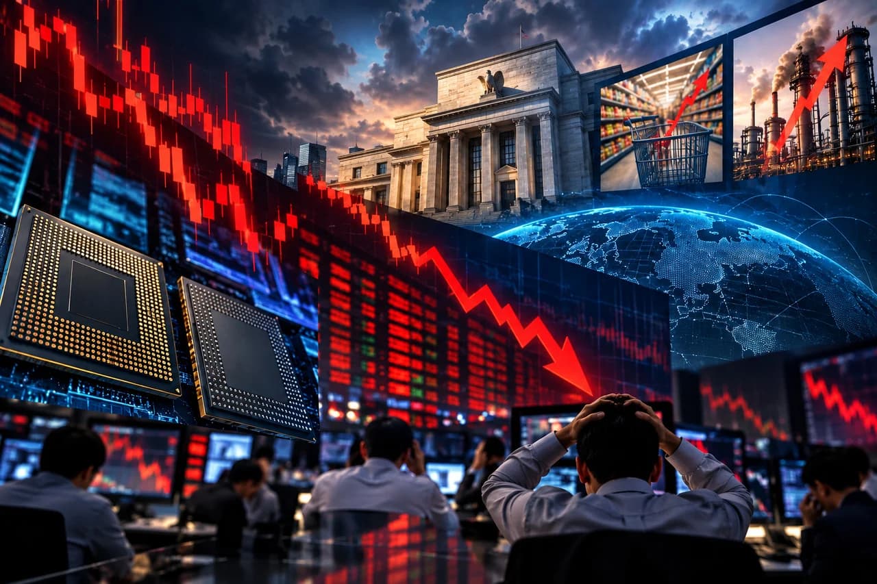 KOSPI and KOSDAQ Plunge Over 7% in Tandem; Samsung Electronics and SK hynix Fall by Double Digits — What Lies Ahead for Markets on the 16th After U.S. CPI and PPI Shock?