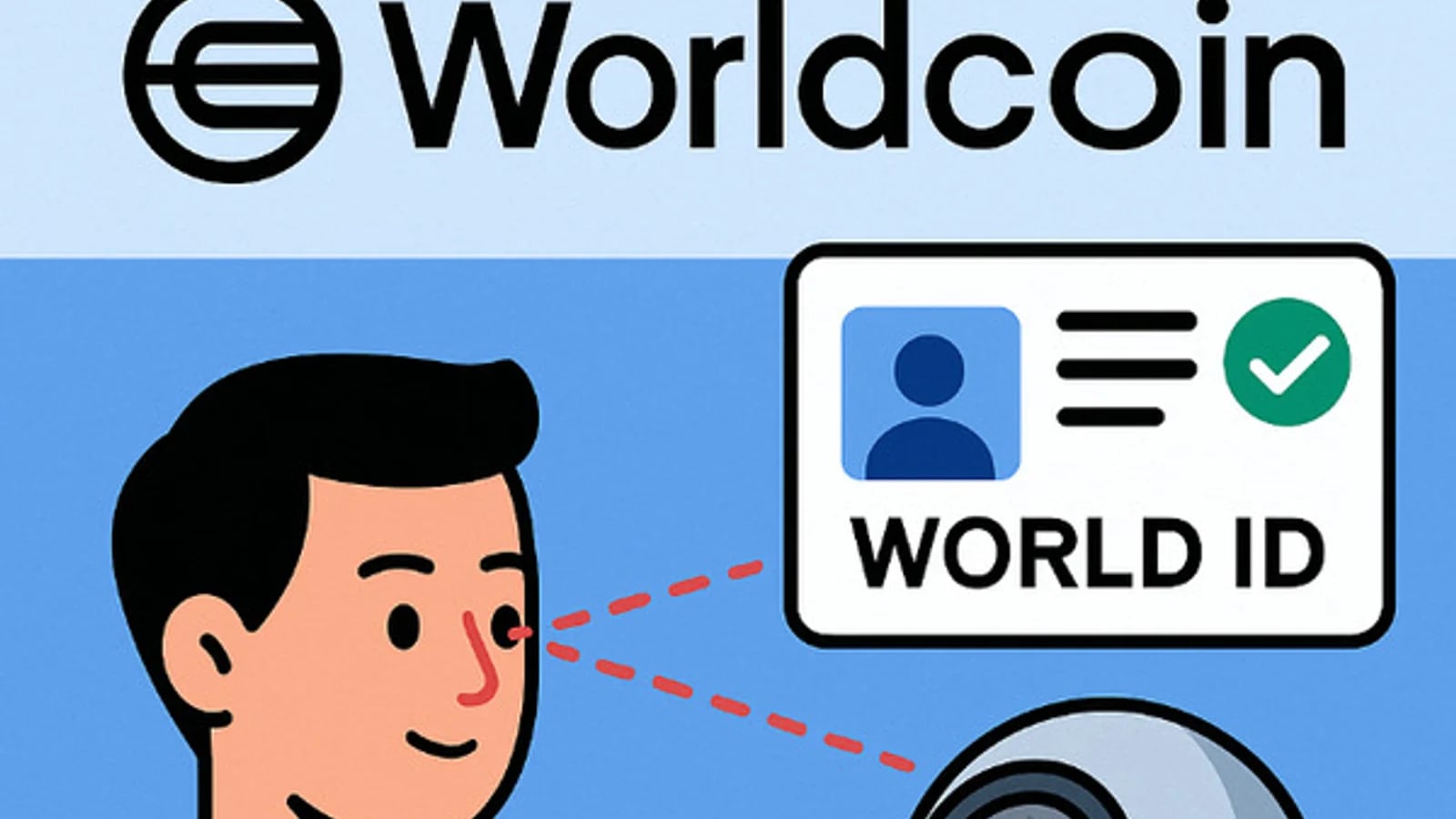 Worldcoin (WLD) Gains Attention as 'Human Verification' Technology in the AI Era... Iris Authentication, Token Supply, and Regulation Are Key Variables