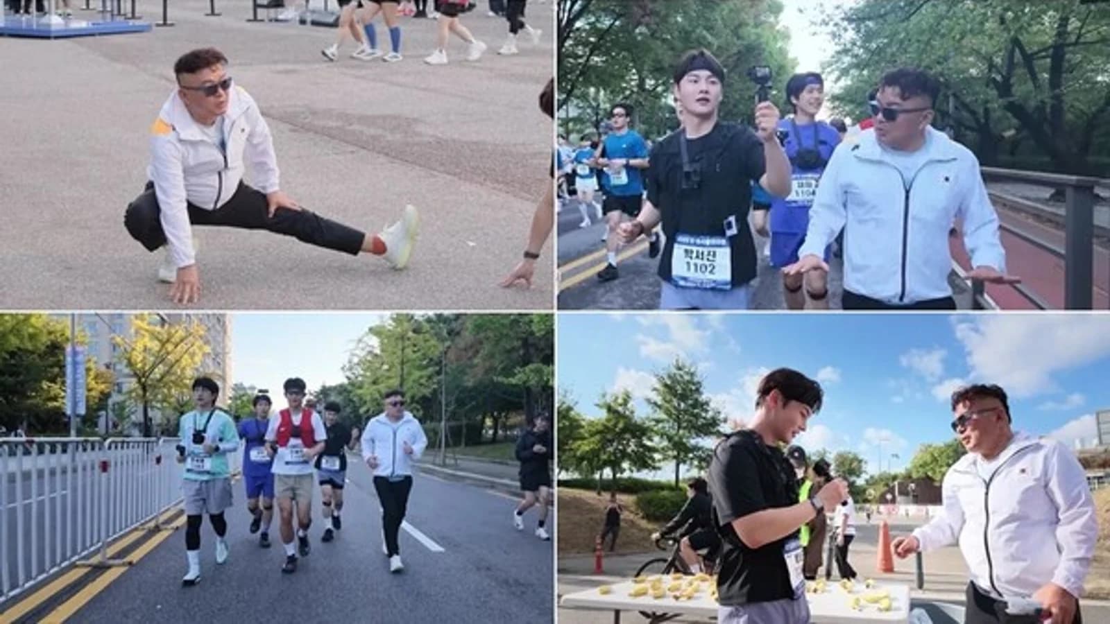 "Salimnam 2" Hwang Young-jo Personally Supports Park Seo-jin, Ahn Sung-hoon, Shin Seung-tae, and Jae-ha's Half Marathon... "Safety First Over Records"