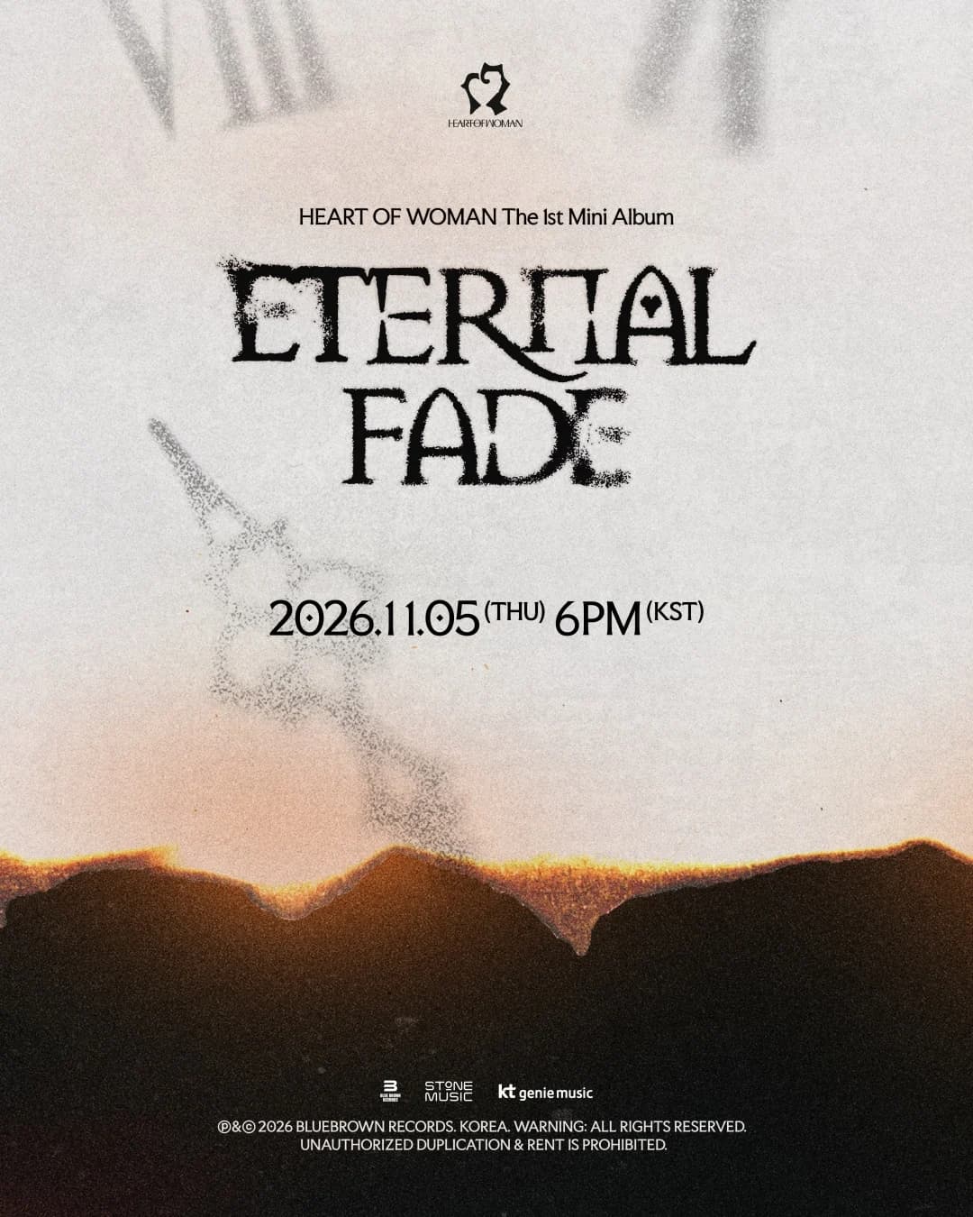 Heart of Woman Confirms Comeback on November 5 with First Mini Album 'Eternal Fade'... The Next Chapter of the Y3K Concept