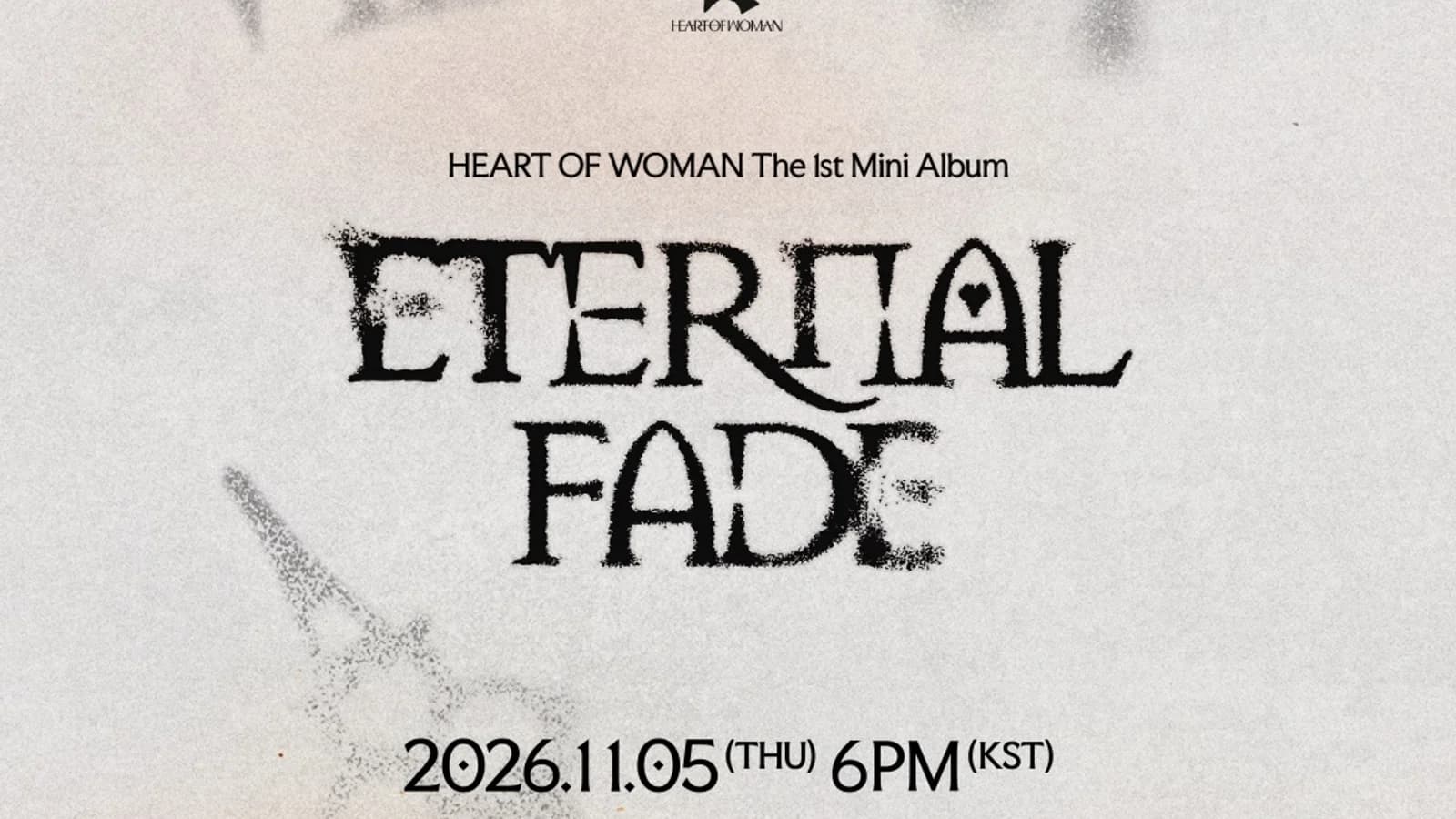 Heart of Woman Confirms Comeback on November 5 with First Mini Album 'Eternal Fade'... The Next Chapter of the Y3K Concept