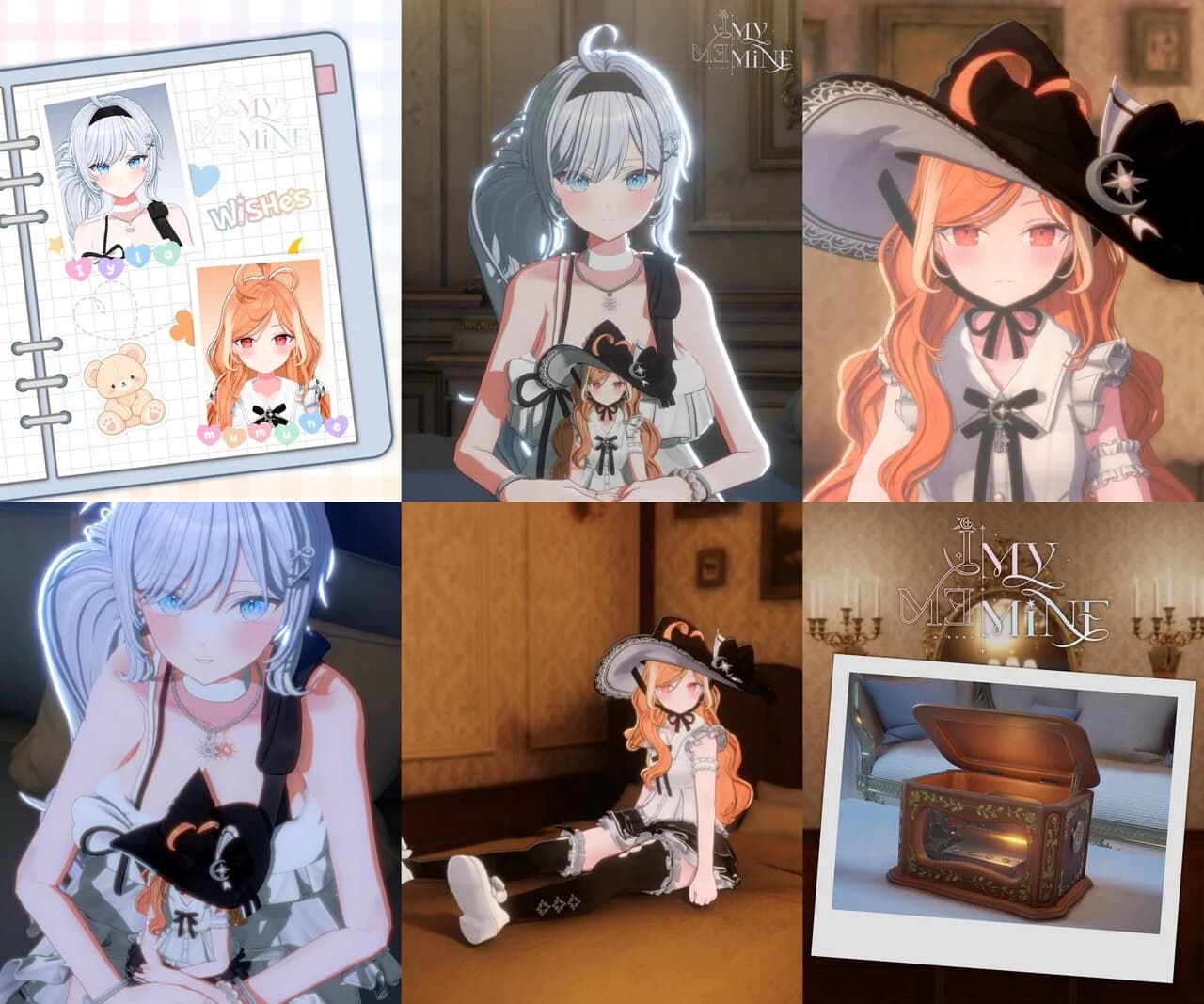 Virtual Idol Group WISHes Marks Second Debut Anniversary With Release of Second Single 'I MY ME MINE'… 'Doll and Master' Concept MV