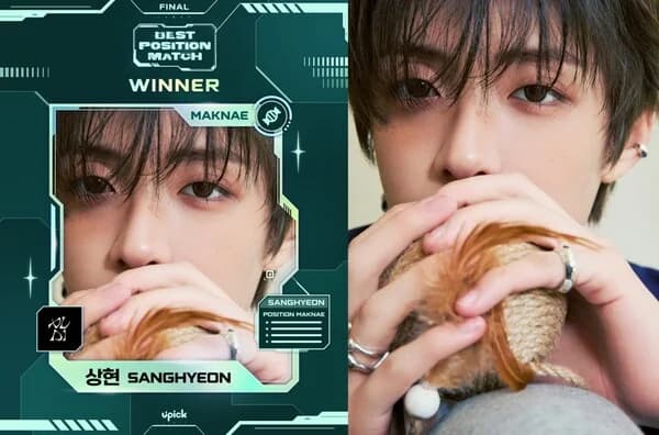 ALPHA DRIVE ONE's Sanghyeon Tops UPICK 'Best Position Match-Maknae' Vote, Beating EXO's Sehun to Become K-pop's Representative Maknae