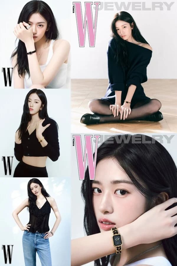 An Yujin Graces W Korea Digital Cover... Pure and Mature Charm Completed with Chanel 'Première'
